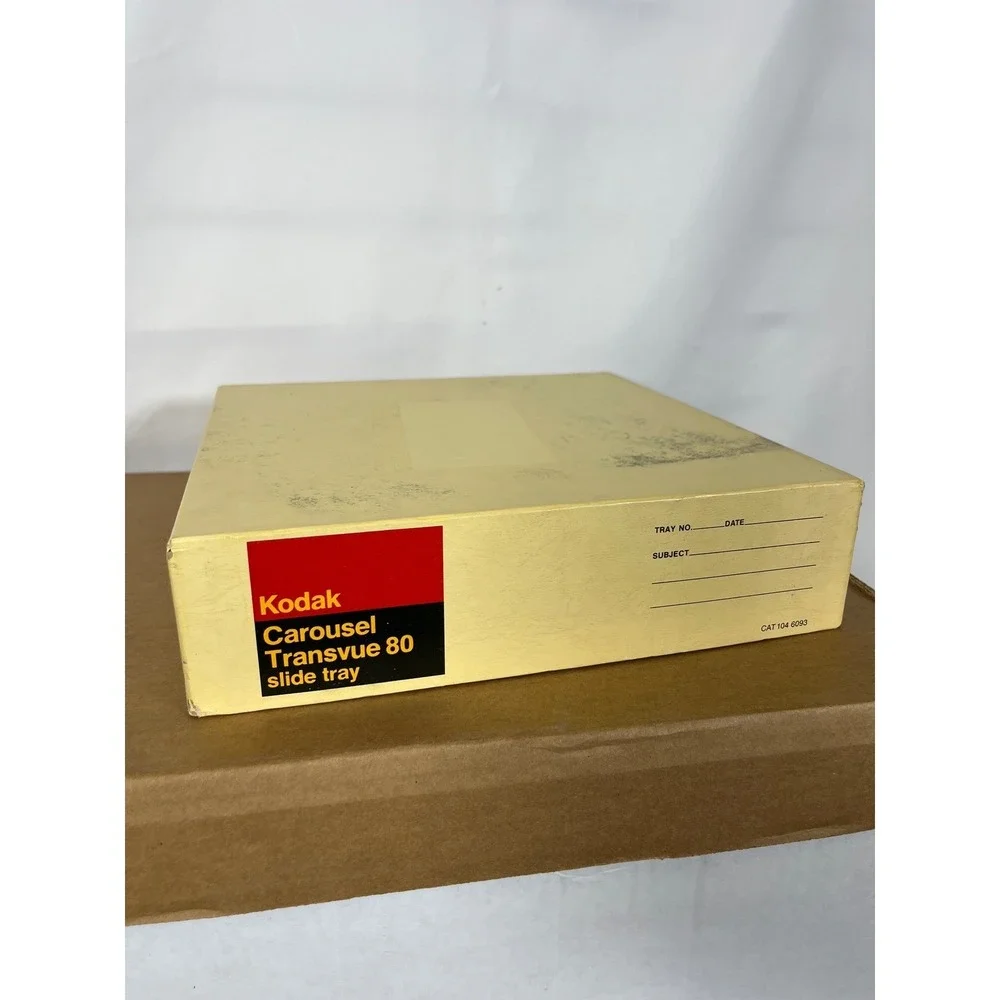 Kodak Carousel Transvue 80 Slide Tray CAT 104 6093 Vintage Photo Projector Tray